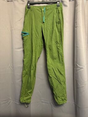 REI Women's Olive Green Drawstring Hiking Pants